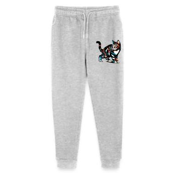 Katze - Stanley/Stella Teenager Bio Jogginghose Mini Mover  - Grau meliert - Vorne