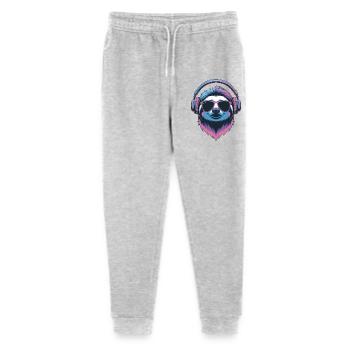 Sloth Groove Headset Vibe - Stanley/Stella Mini Mover Teen Organic Jogging Trousers  - heather grey - Front