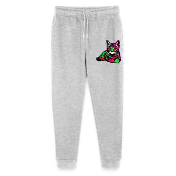 Katze - Stanley/Stella Teenager Bio Jogginghose Mini Mover  - Grau meliert - Vorne