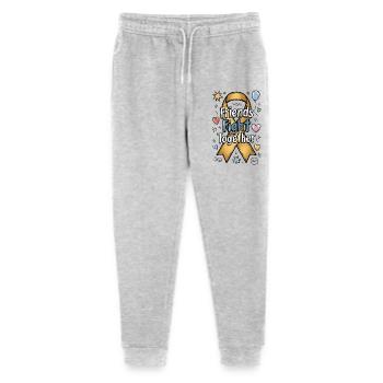 Friends Fight Together - Stanley/Stella Mini Mover Teen Organic Jogging Trousers  - heather grey - Front