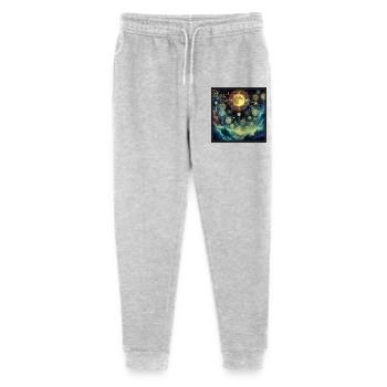 Astrologie mystique - Pantalon de jogging bio Mini Mover Stanley/Stella Ado  - gris chiné - Devant