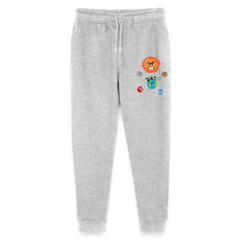 Pollution de la terre - Pantalon de jogging bio Mini Mover Stanley/Stella Ado  - gris chiné - Devant