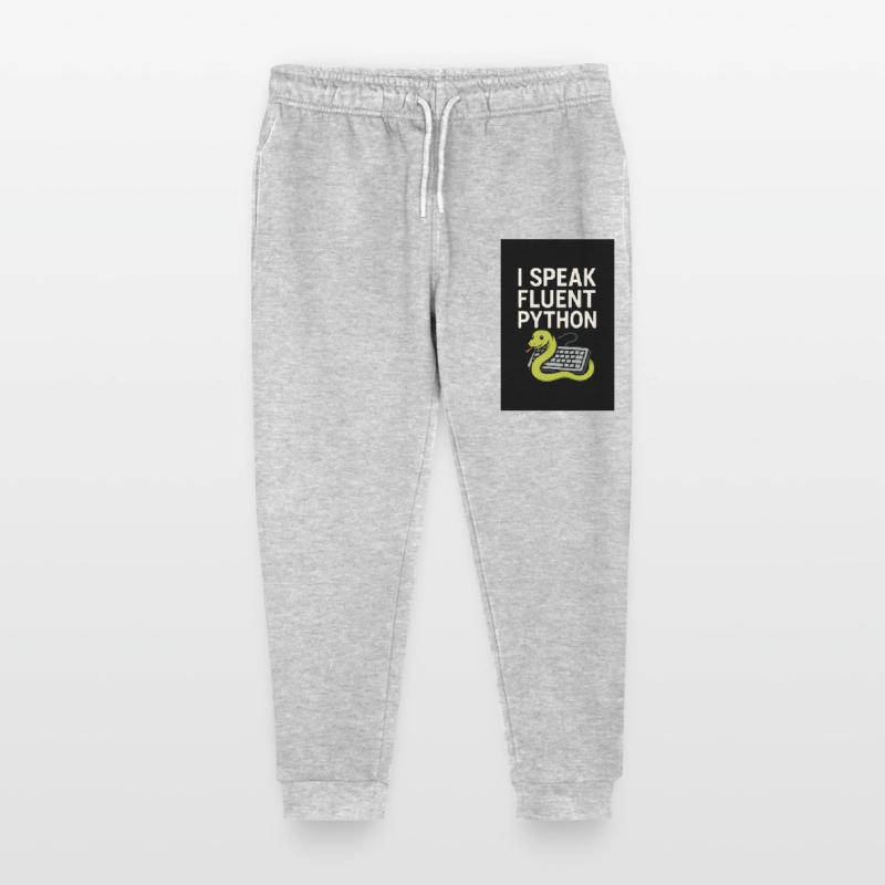 Python Coding Snake Stanley/Stella Mini Mover Teen Organic Jogging Trousers 
