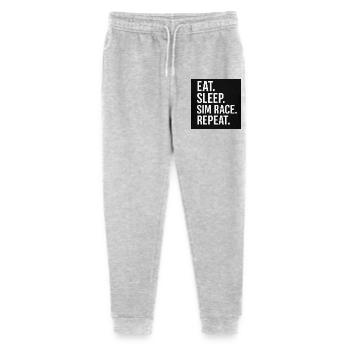 EAT.SLEEP.SIM RACE.REPEAT - Stanley/Stella Teenager Bio Jogginghose Mini Mover  - Grau meliert - Vorne