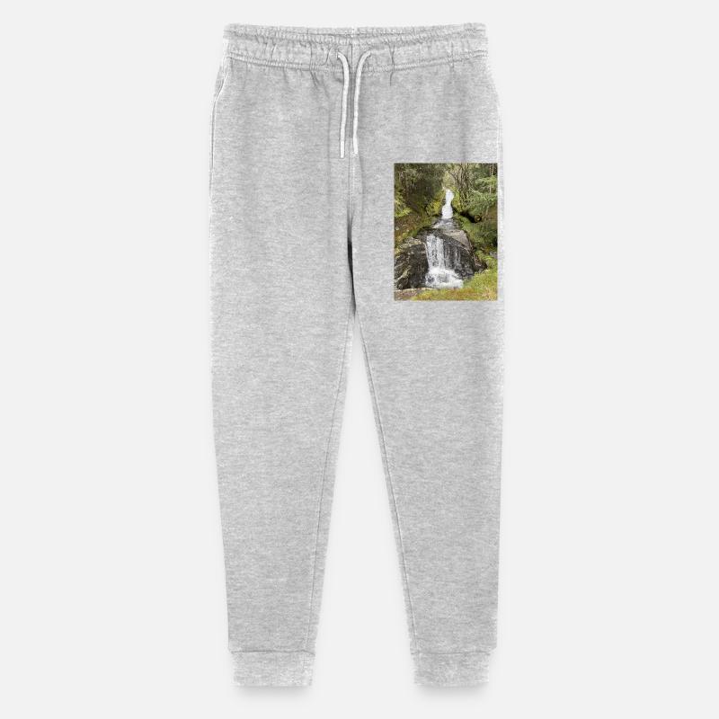 Conception de cascade de parc naturel - Pantalon de jogging bio Mini Mover Stanley/Stella Ado  - gris chiné
