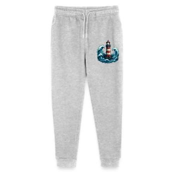 phare - Pantalon de jogging bio Mini Mover Stanley/Stella Ado  - gris chiné - Devant