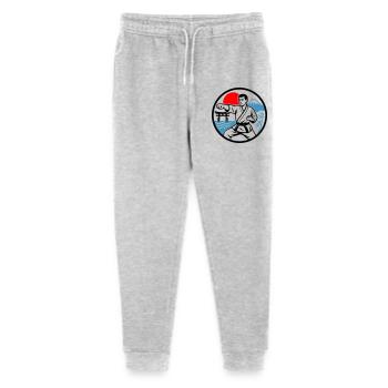 Karate Nature - Stanley/Stella Mini Mover Teen Organic Jogging Trousers  - heather grey - Front