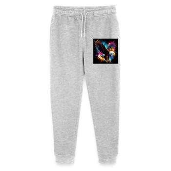 aigle - Pantalon de jogging bio Mini Mover Stanley/Stella Ado  - gris chiné - Devant