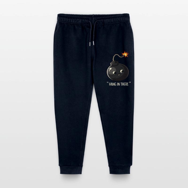 Kawaii Exploding Bomb Comic Design Stanley/Stella Mini Mover Teen Organic Jogging Trousers 