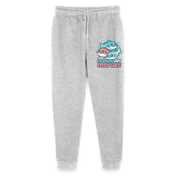La team des morues kawaii - Pantalon de jogging bio Mini Mover Stanley/Stella Ado  - gris chiné - Devant