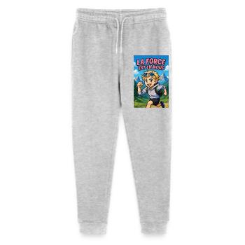 Force Intérieure Aventure - Pantalon de jogging bio Mini Mover Stanley/Stella Ado  - gris chiné - Devant