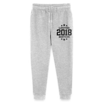 ÉDITION LIMITÉE 8E ANNIVERSAIRE 2018 - Pantalon de jogging bio Mini Mover Stanley/Stella Ado  - gris chiné - Devant