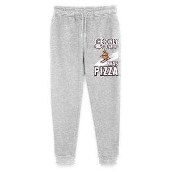 Pizza on skis lesson - Stanley/Stella Mini Mover Teen Organic Jogging Trousers  - heather grey - Front