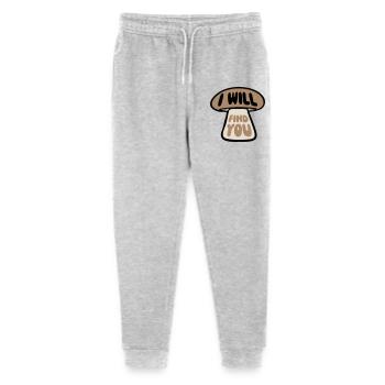 Pilz Je te trouverai Lustig Humour Spruch - Pantalon de jogging bio Mini Mover Stanley/Stella Ado  - gris chiné - Devant