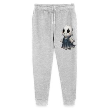 Cute Ghost Friend Patchwork - Stanley/Stella Mini Mover Teen Organic Jogging Trousers  - heather grey - Front