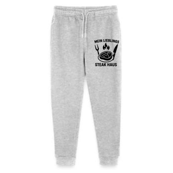 Steakhouse Nourriture pour steak - Pantalon de jogging bio Mini Mover Stanley/Stella Ado  - gris chiné - Devant