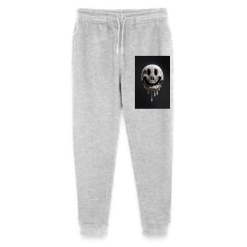 Crâne souriant fondant - Pantalon de jogging bio Mini Mover Stanley/Stella Ado  - gris chiné - Devant