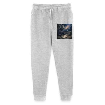 Alien Writer Cosmos - Stanley/Stella Mini Mover Teen Organic Jogging Trousers  - heather grey - Front