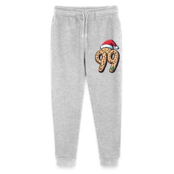 99 Number Biscuit Christmas - Stanley/Stella Mini Mover Teen Organic Jogging Trousers  - heather grey - Front