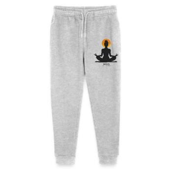 Meditation - Stanley/Stella Mini Mover Teen Organic Jogging Trousers  - heather grey - Front
