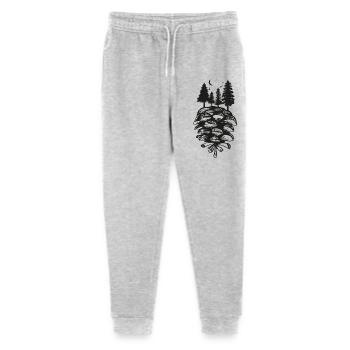 Forêt naturelle de pins - Pantalon de jogging bio Mini Mover Stanley/Stella Ado  - gris chiné - Devant