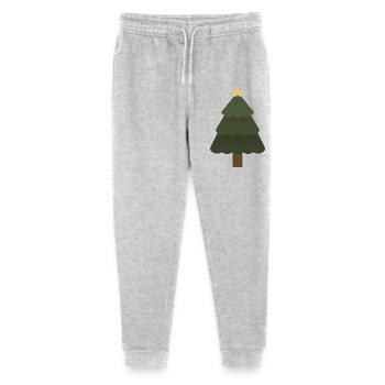 Weihnachtsbaum - Stanley/Stella Teenager Bio Jogginghose Mini Mover  - Grau meliert - Vorne