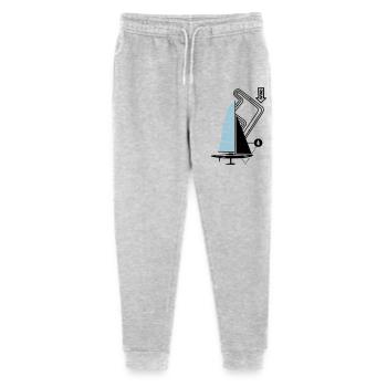 Modern Sailing Yacht Regatta Course Sailboat Yacht - Stanley/Stella Mini Mover Teen Organic Jogging Trousers  - heather grey - Front