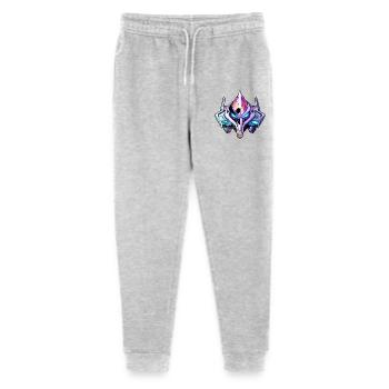 Casque de guerrier mécha néon - Pantalon de jogging bio Mini Mover Stanley/Stella Ado  - gris chiné - Devant