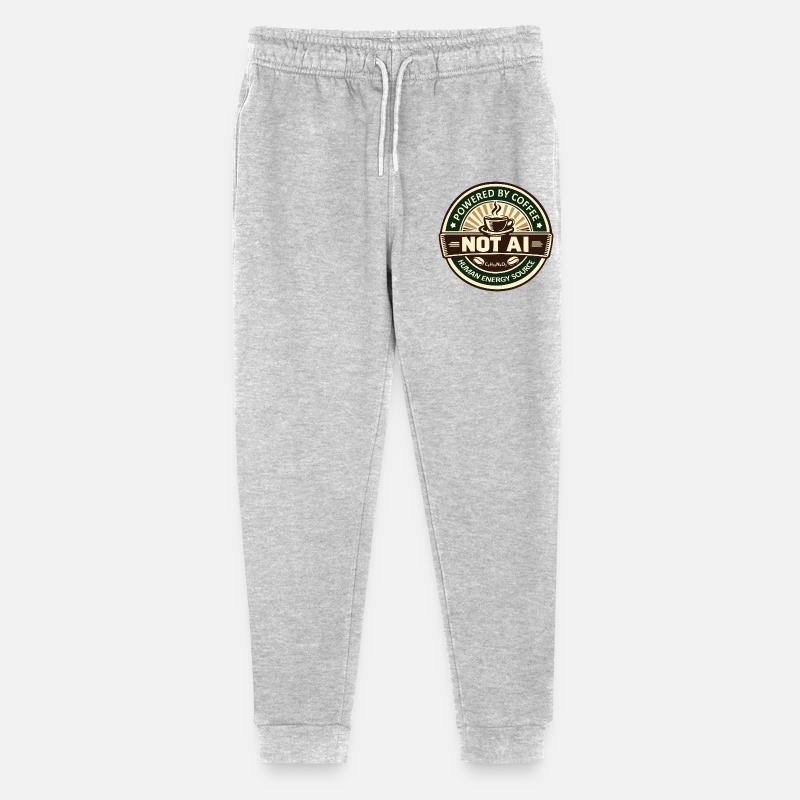 Alimenté par le café - Pantalon de jogging bio Mini Mover Stanley/Stella Ado  - gris chiné