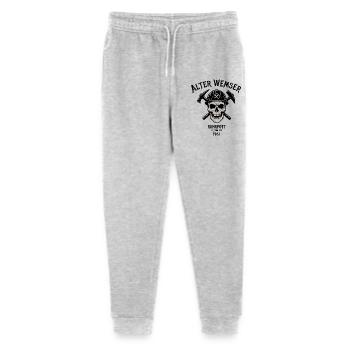 1961 Geburtstag Geschenk für echte Ruhrpott Typen - Stanley/Stella Teenager Bio Jogginghose Mini Mover  - Grau meliert - Vorne