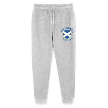 Motherwell Scotland Shield - Stanley/Stella Teenager Bio Jogginghose Mini Mover  - Grau meliert - Vorne