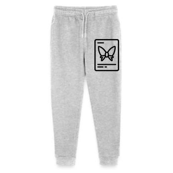 Carte jeu collection - Pantalon de jogging bio Mini Mover Stanley/Stella Ado  - gris chiné - Devant