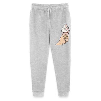 Glace à l'italienne en main - Stanley/Stella Mini Mover Teen Organic Jogging Trousers  - heather grey - Front