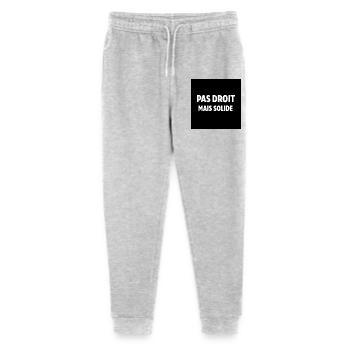 Nicht gerade, sondern fest - Stanley/Stella Teenager Bio Jogginghose Mini Mover  - Grau meliert - Vorne