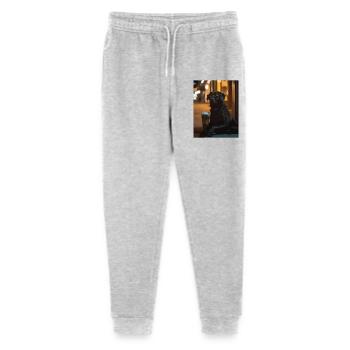 Night lounge dog with sunglasses - Stanley/Stella Mini Mover Teen Organic Jogging Trousers  - heather grey - Front