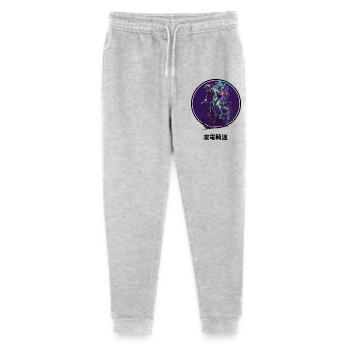 Vibrant Cyclist Burst - Stanley/Stella Teenager Bio Jogginghose Mini Mover  - Grau meliert - Vorne