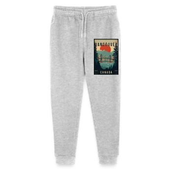 Experience Pacific Northwest City Vancouver Canada - Stanley/Stella Mini Mover Teen Organic Jogging Trousers  - heather grey - Front