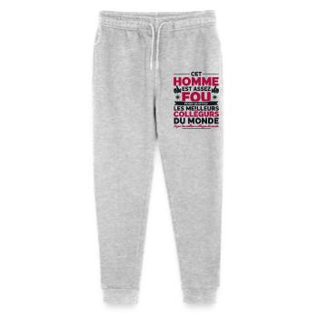 Departure Co-worker New Job Retirement - Stanley/Stella Mini Mover Teen Organic Jogging Trousers  - heather grey - Front