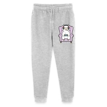 Gamer Llama Alpaca Videospielkunst - Stanley/Stella Teenager Bio Jogginghose Mini Mover  - Grau meliert - Vorne