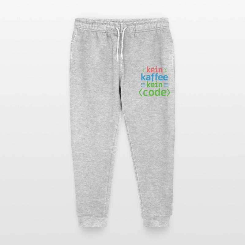 No Coffee No Code Programmer Computer Scientist Stanley/Stella Mini Mover Teen Organic Jogging Trousers 