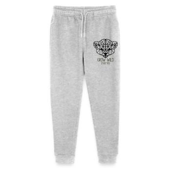 Grow wild. Stay you - Stanley/Stella Mini Mover Teen Organic Jogging Trousers  - heather grey - Front