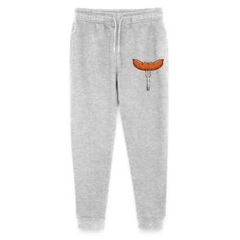 Bratwurst Grill Outfit Grill Fans Sausage Lovers - Stanley/Stella Mini Mover Teen Organic Jogging Trousers  - heather grey - Front