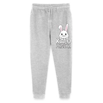 Kalo Pascha Lapin de Pâques grec orthodoxe - Pantalon de jogging bio Mini Mover Stanley/Stella Ado  - gris chiné - Devant