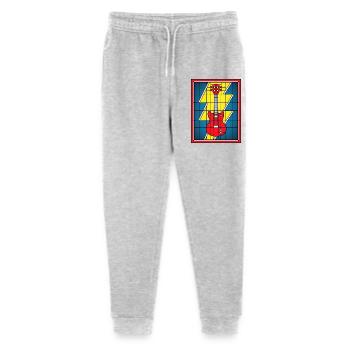 Stained Glass Electric Guitar - Stanley/Stella Mini Mover Teen Organic Jogging Trousers  - heather grey - Front