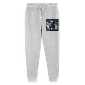 Red-eyed Abyss Hound - Stanley/Stella Mini Mover Teen Organic Jogging Trousers  - heather grey - Front