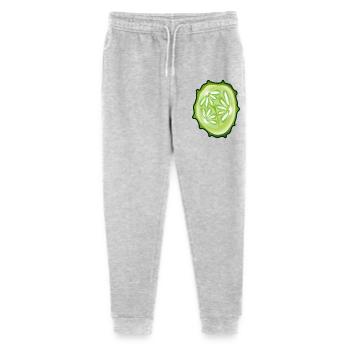 Gurke - Stanley/Stella Teenager Bio Jogginghose Mini Mover  - Grau meliert - Vorne