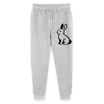 Hase - Stanley/Stella Teenager Bio Jogginghose Mini Mover  - Grau meliert - Vorne