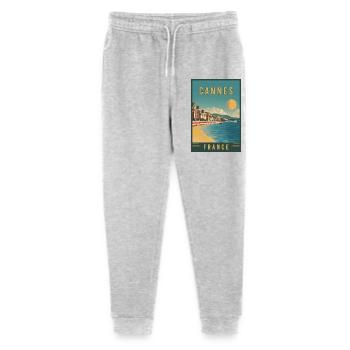 Experience French Riviera and Cannes in France - Stanley/Stella Mini Mover Teen Organic Jogging Trousers  - heather grey - Front