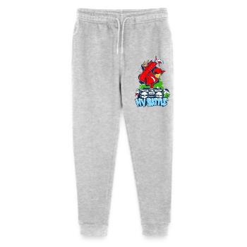 Breakdance  | B-Boy | Hip Hop - Stanley/Stella Teenager Bio Jogginghose Mini Mover  - Grau meliert - Vorne
