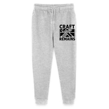 craft remains kraft bleibt - Stanley/Stella Teenager Bio Jogginghose Mini Mover  - Grau meliert - Vorne